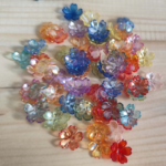 Multicolour Glassy Flower Aari Alignment Tool